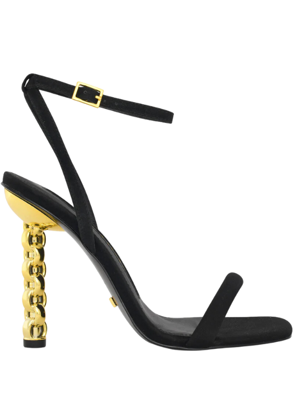 Kat Maconie Heel Esida Leather Black