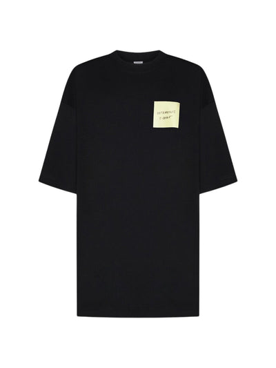 Vetements T-Shirt Patch Black