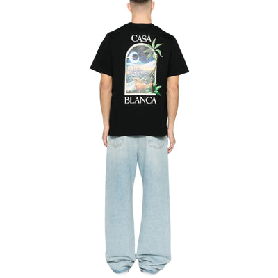 Casablanca T-Shirt La Night Black