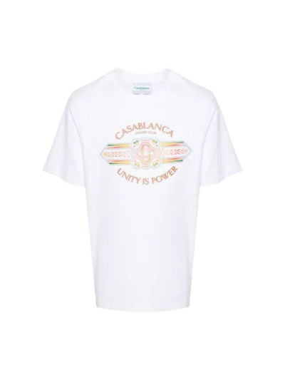 Casablanca  T-Shirt Unity Is Power White