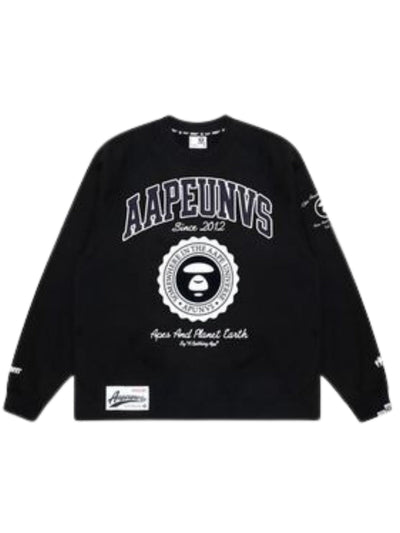 Aape Sweater Aapeunvs Logo Black