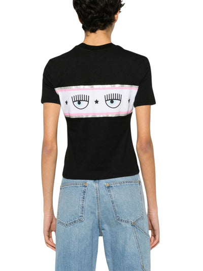 Chiara Ferragni T-Shirt Ladies Eyes Black