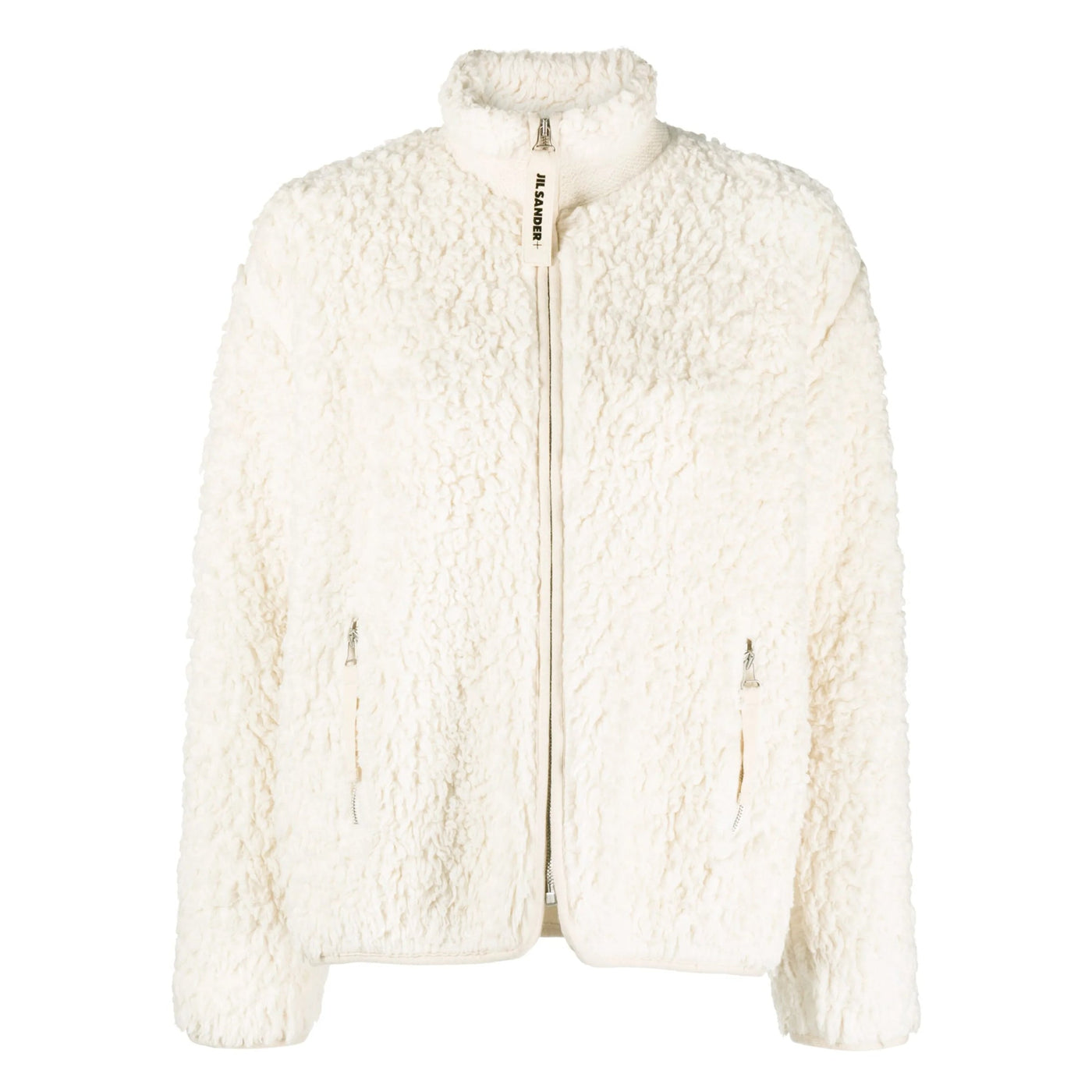 Jil Sander Jacket Zip Down Cream