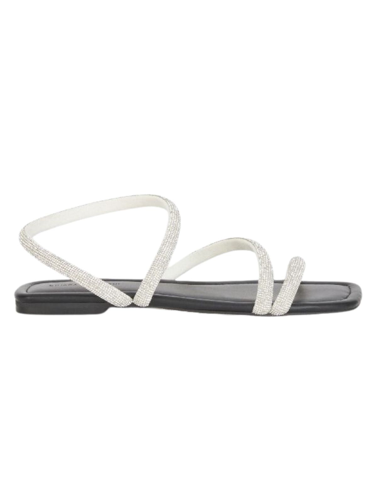 Chiara Feraggni Sandals Flat Black-Crystal