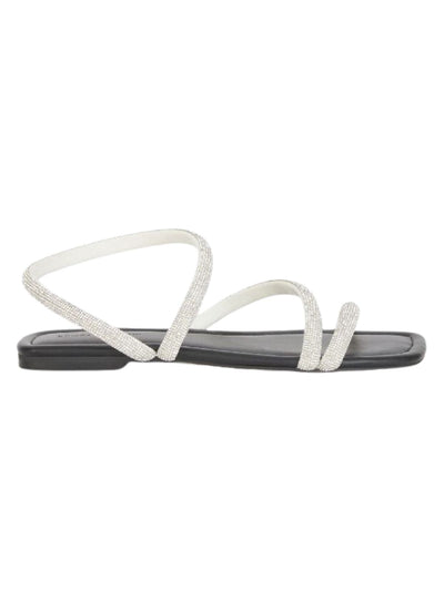 Chiara Feraggni Sandals Flat Black-Crystal
