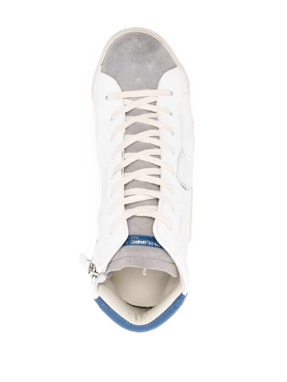 Philippe Model Sneaker Vintage Blanc Gris