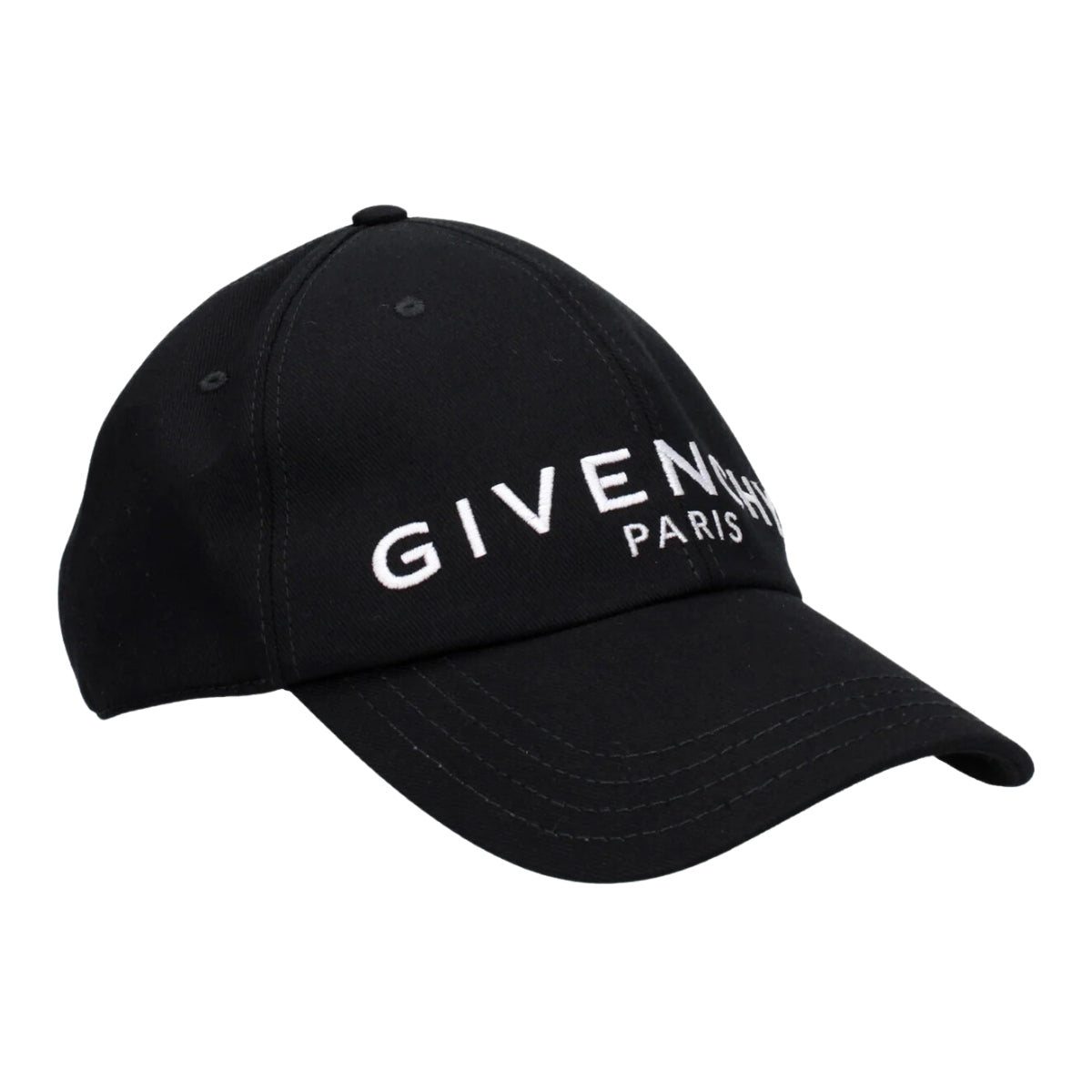 Givenchy Cap Curved With Logo Black