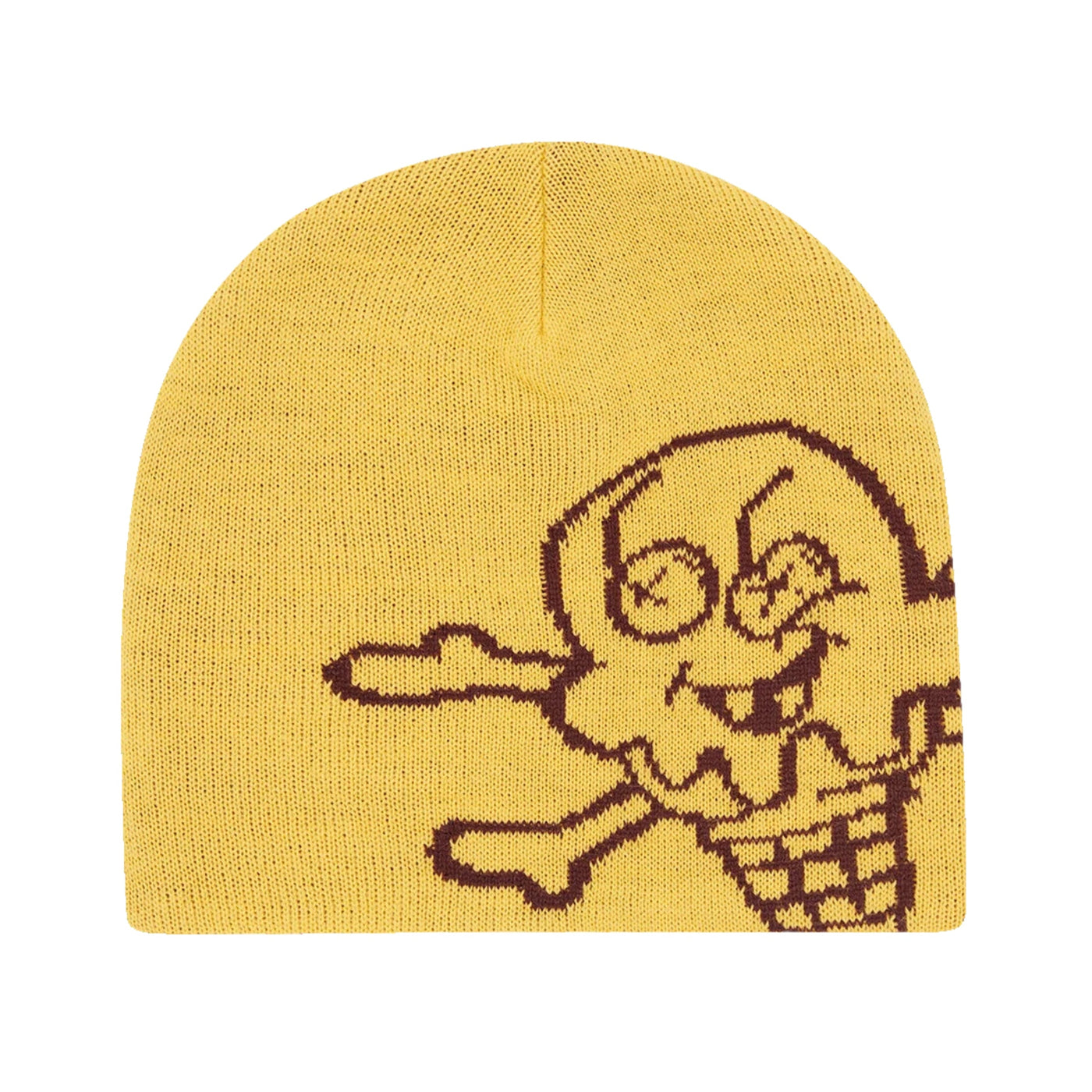 Ice-Cream Beanie Cones & Bones Yellow