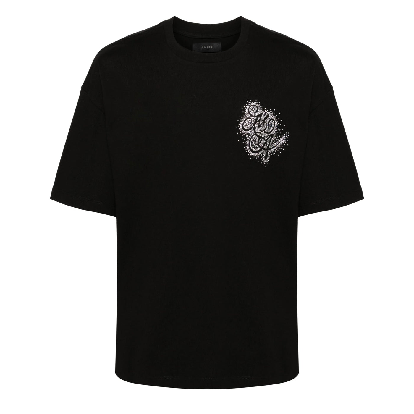 Amiri T-Shirt Glitter Black